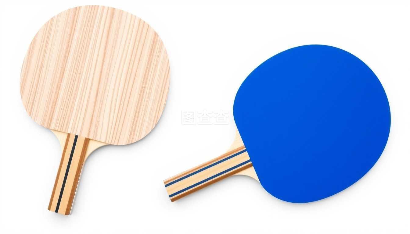 乒乓球、球拍和球